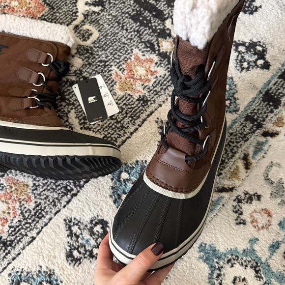 SOREL 1964 Pac Nylon WP Boot Tobacco Black - Picture 3 of 4